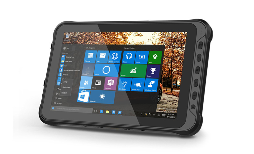 SCORPION 10X Windows: Rugged tablet with 10.1 inch high brightness display and Windows 10 IoT