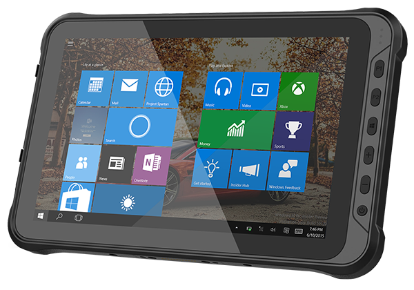 SCORPION 10X Windows: Rugged tablet with high brightness display
