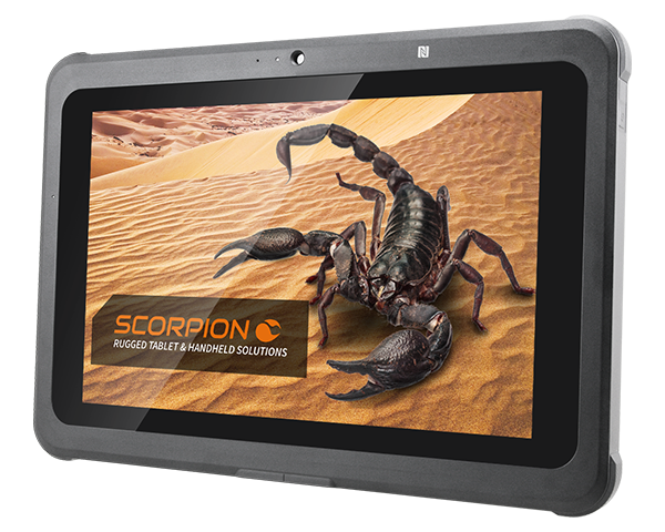 SCORPION 10 Windows - Industrial-grade rugged tablet with Windows OS